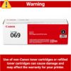 Canon Genuine 069 Black Toner Cartridge Compatible with MF753Cdw, MF751Cdw, LBP674Cdw Canon Genuine 069 Black Toner Cartridge Compatible with MF753Cdw, MF751Cdw, LBP674Cdw