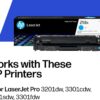 HP 218X Cyan High-Yield Toner Cartridge | Works with Color LaserJet Pro 3201, MFP 3301 Series | W2181X HP 218X Cyan High-Yield Toner Cartridge | Works with Color LaserJet Pro 3201, MFP 3301 Series | W2181X