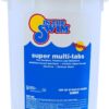 In The Swim 3 inch 5-in-1 Super Multi-Tabs – Swimming Pool Sanitizer – Chlorine - Algaecide - Stabilizer - Clarifier - 48 Pounds