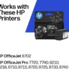 HP 952XL Black High-Yield Ink Cartridge Printers | Works OfficeJet 8702 OfficeJet Pro 7720, 7740, 8210, 8216, 8710, 8715, 8720, 8725, 8730, 8740 | Eligible for Instant Ink | F6U19AN