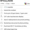 HP Envy 6155 Wireless All-in-One Color Inkjet Printer, Print, Scan, Copy, Duplex Printing Best-for-Home, 3 Month Trial of Instant Ink Included, AI-Capable (C2WR7A) Portobello HP Envy 6155 Wireless All-in-One Color Inkjet Printer, Print, Scan, Copy, Duplex Printing Best-for-Home, 3 Month Trial of Instant Ink Included, AI-Capable (C2WR7A) Portobello