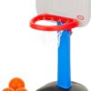 Little Tikes Easy Score Basketball Set, Blue, 3 Balls - Amazon Exclusive, 23.75 x 22 x 61 inches