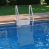 VEVOR Swimming Pool Ladder, 4-Step Double Handrails Stairs with Non-Slip Heavy Duty Steps, Reliable 400 lbs Max Load Capacity, for 48-54 in Inground & Above-Ground Pools of Any Decking Surface, Grey