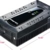 CyberPower AVRG750U AVR UPS System, 750VA/450W, 12 Outlets, Compact