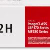 Canon Genuine 072 Black Toner Cartridge High Capacity Compatible with MF280 Series and LBP172dw
