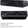 CyberPower SL700U Standby UPS Battery Backup and Surge Protector, 700VA/370W, 8 Outlets, Slim Profile, UL Certified CyberPower SL700U Standby UPS Battery Backup and Surge Protector, 700VA/370W, 8 Outlets, Slim Profile, UL Certified