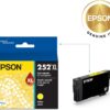 EPSON 252 DURABrite Ultra Ink High Capacity Yellow Cartridge (T252XL420-S) Works with WorkForce WF-3620, 3640, 7110, 7610, 7620, 7710, 7720, 7210 EPSON 252 DURABrite Ultra Ink High Capacity Yellow Cartridge (T252XL420-S) Works with WorkForce WF-3620, 3640, 7110, 7610, 7620, 7710, 7720, 7210