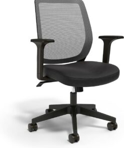 Staples Ergonomic Task Chair, Mesh, Ergonomic, Adjustable Height, Swivel