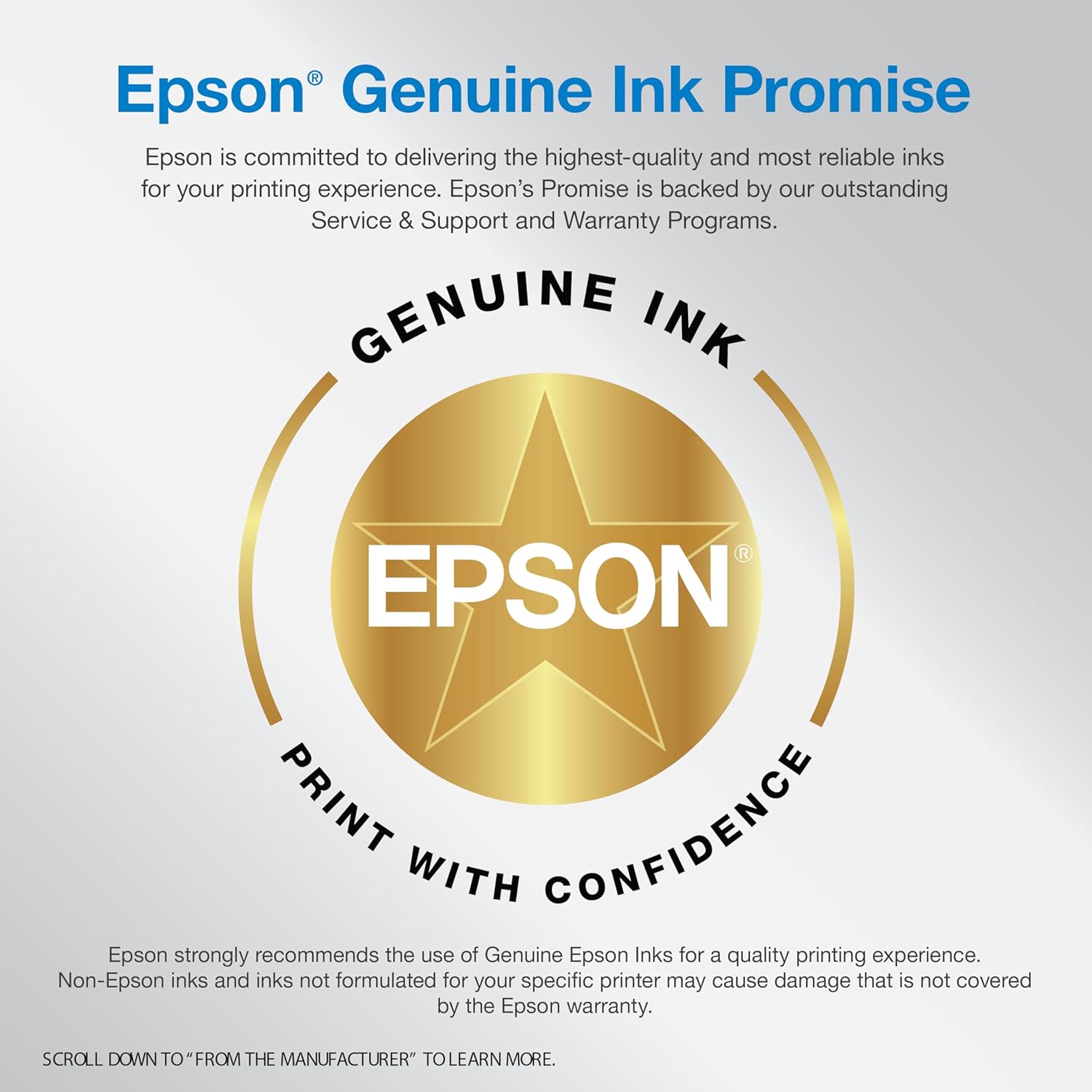 718qxj3u5BL._AC_SL1500_.jpg Epson EcoTank ET-2980 Wireless All-in-One Color Supertank Printer with Refillable Ink Tanks, 3 Years of Ink, Mobile Printing, 15 PPM, Color Touchscreen, Auto 2-Sided, White