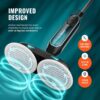 Pursteam New & Improved ScrubMaster Steam Mop with Dual Scrubbing LED Head
