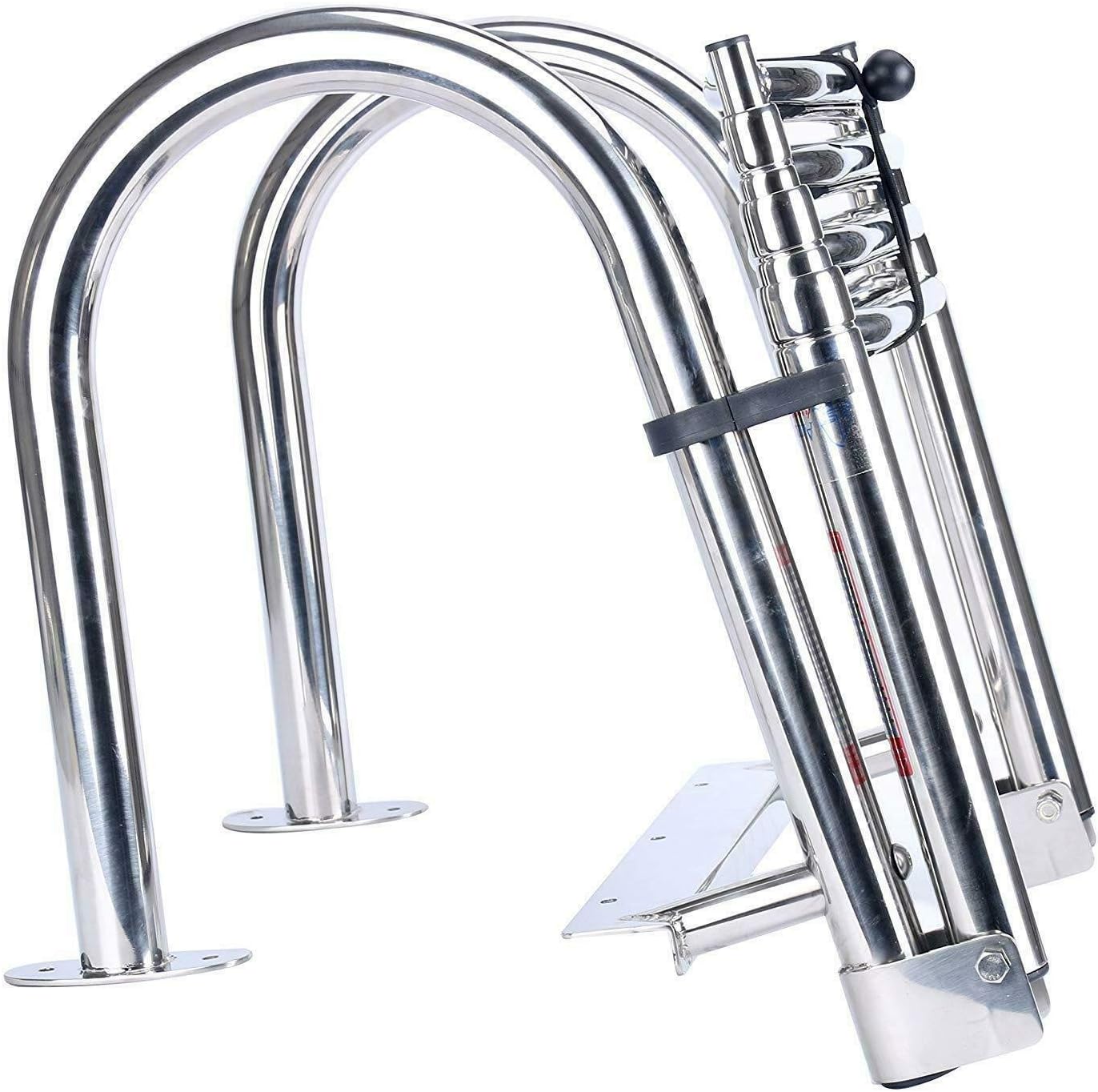 71ALIxEKg7L._AC_SL1500_.jpg Amarine Made Boat Ladder 4 Steps Removable Premium Stainless Folding Rear Entry Pontoon Boat Ladder w/Extra Wide Step