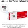 Canon Genuine 069 Magenta Toner Cartridge Compatible with MF753Cdw, MF751Cdw, LBP674Cdw Canon Genuine 069 Magenta Toner Cartridge Compatible with MF753Cdw, MF751Cdw, LBP674Cdw