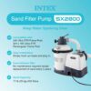 Intex 2800 GPH Pool Sand Filter Pump with Krystal Clear Saltwater System and Automatic Timer for Above Ground Swimming Pools, Black Intex 2800 GPH Pool Sand Filter Pump with Krystal Clear Saltwater System and Automatic Timer for Above Ground Swimming Pools, Black