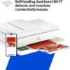 HP Envy 6555 Wireless All-in-One Color Inkjet Printer, Print, Scan, Copy, Duplex Printing Best-for-Home, 3 Month Trial of Instant Ink Included, AI-Capable (C2XR6A) Portobello