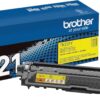 Brother Genuine Standard Yield Toner Cartridge, TN221Y, Replacement Yellow Color Toner, Page Yield Up to 1,400 Pages, Amazon Dash Replenishment Cartridge, TN221