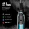 Pursteam New & Improved ScrubMaster Steam Mop with Dual Scrubbing LED Head