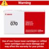 Canon Genuine 070 Black Toner Cartridge Compatible with MF465dw, MF462dw, LBP247dw, LBP246dw