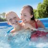 Intex Easy Set 18 Foot by 48 Inch Round Inflatable Above Ground Swimming Pool with Filter Pump, Ladder, Pool Cover, and 6 Pack Filter Cartridges, Blue