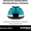 Hayward W3900 Wanda the Whale Above-Ground Suction Pool Cleaner for Any Size Pool, Automatic Pool Vacuum Cleaner