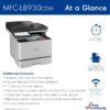Brother MFC-L8930CDW Business Color Laser All-in-One Printer with Duplex Print, Scan, Copy, Low-Cost Printing, and Advanced Security Features Brother MFC-L8930CDW Business Color Laser All-in-One Printer with Duplex Print, Scan, Copy, Low-Cost Printing, and Advanced Security Features