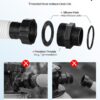VEVOR FlashPure Sand Filter Pump, 16 in for Above Ground Pool, 1 HP 4400 GPH, Swimming Pool Filter System with Timer, 6X Faster Filtration with Media Installed, Leak-Resistant, Ready to Use Out of Box VEVOR FlashPure Sand Filter Pump, 16 in for Above Ground Pool, 1 HP 4400 GPH, Swimming Pool Filter System with Timer, 6X Faster Filtration with Media Installed, Leak-Resistant, Ready to Use Out of Box