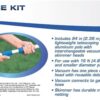 Intex 12' x 2.5' Round Pool w/ Filter Pump & Pool Cleaning Kit w/ Vacuum & Pole