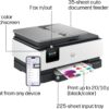 HP OfficeJet Pro 8135 Wireless All-in-One Color Inkjet Printer, Print, Scan, Copy, Fax, ADF, Duplex Printing Best-for-Home-Office, 3 Month Trial of Instant Ink Included, AI-Capable (C2VK1A)