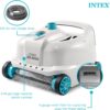 INTEX Deluxe Pressure-Side Above Ground Automatic Pool Cleaner Vacuum - for Bigger Pools – Cleans Pool Floors and Walls – Removes Debris – Removable Filter Tray – 21ft Tangle Free Hose