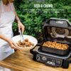 Ninja OG751 Woodfire Pro Outdoor Grill Built-In Thermometer,7-in-1 Master Grill,BBQ Smoker,& Outdoor Air Fryer Plus Bake,Roast,Dehydrate & Broil,Woodfire Technology,Weather-Resistant,Grey XL Ninja OG751 Woodfire Pro Outdoor Grill Built-In Thermometer,7-in-1 Master Grill,BBQ Smoker,& Outdoor Air Fryer Plus Bake,Roast,Dehydrate & Broil,Woodfire Technology,Weather-Resistant,Grey XL