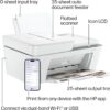 HP DeskJet 4327 Wireless All-in-One Color Inkjet Printer, Scanner, Copier, Best for Home, 6 Month Trial of Instant Ink Included, AI-Capable (B3ZF6A)