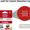 Canon PG-245 XL Genuine Black Ink Cartridge, Compatible with iP2820, MG2420/2924/2920/3020/2522/2525, MX492, TS3120/302/302a/202/202a/4520/3320