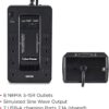 CyberPower ST625U Standby UPS Battery Backup and Surge Protector, 625VA/360W, 8 Outlets, 2 USB Charging Ports, Compact, UL Certified CyberPower ST625U Standby UPS Battery Backup and Surge Protector, 625VA/360W, 8 Outlets, 2 USB Charging Ports, Compact, UL Certified