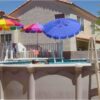 Vinyl Works A Frame Ladder with Barrier for Swimming Pools 48 to 56" Tall, Taupe Vinyl Works A Frame Ladder with Barrier for Swimming Pools 48 to 56" Tall, Taupe