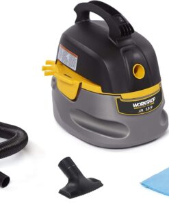 WORKSHOP Wet/Dry Vacs Shop Vacuum WS0255VA 2.5-Gallon 1.75 Peak HP Portable Wet Dry Vacuum Cleaner with Filter Bag, Hose and Attachments for Cleaning in the Home