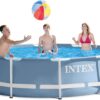 Intex 12ft X 30in Prism Frame Pool Set with Filter Pump