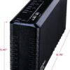 CyberPower SL700U Standby UPS Battery Backup and Surge Protector, 700VA/370W, 8 Outlets, Slim Profile, UL Certified CyberPower SL700U Standby UPS Battery Backup and Surge Protector, 700VA/370W, 8 Outlets, Slim Profile, UL Certified