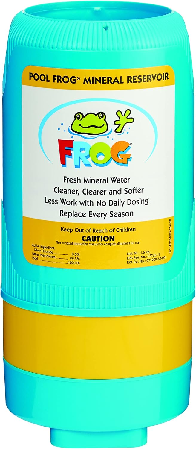 71TrUXPsofL._AC_SL1500_.jpg Pool FROG Model 5400 Mineral Reservoir + 3 Chlorine Bac Pacs, Mineral and Chlorine Replacement Cartridges for Pool FROG Model 5400