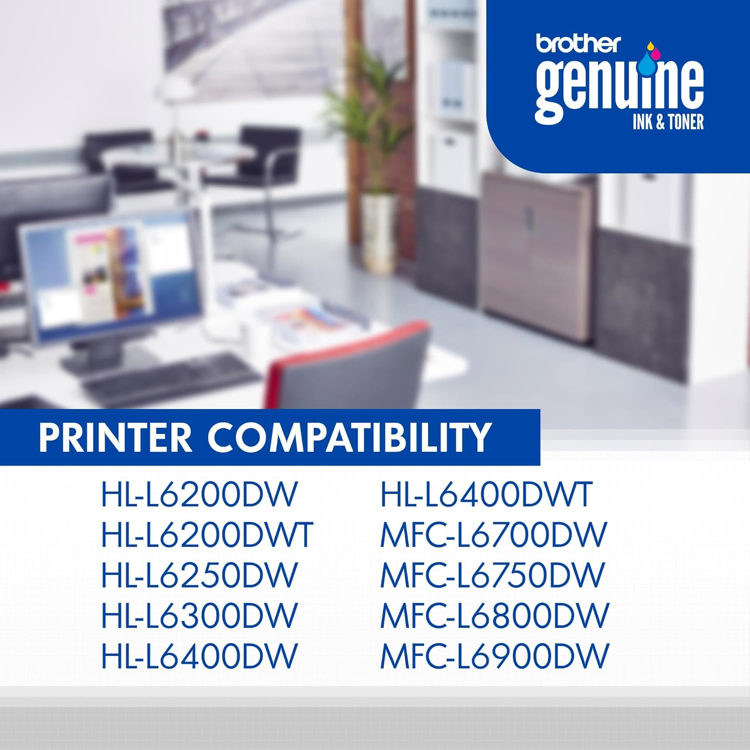71V3q2hYj9L._AC_SL1500_.jpg Brother Genuine Super High Yield Toner Cartridge, TN880, Replacement Black Toner, Page Yield Up To 12,000 Pages, Amazon Dash Replenishment Cartridge