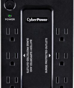 CyberPower ST425 Standby UPS Battery Backup and Surge Protector, 425VA/260W, 8 Outlets, Compact, UL Certified