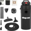 Shop-Vac 9522205 5 Gallon 5.5 Peak HP Hangup Wet/Dry Vacuum, 1.25 Inch Diameter x 18 Foot Hose, 6 Foot Cord, Wall Mount Included, Ideal for Garage, Workshop & Home