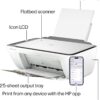 HP DeskJet 2923 Wireless All-in-One Color Inkjet Printer, Scanner, Copier, Best for Home, 6 Month Trial of Instant Ink Included, AI-Capable (B18JWA)
