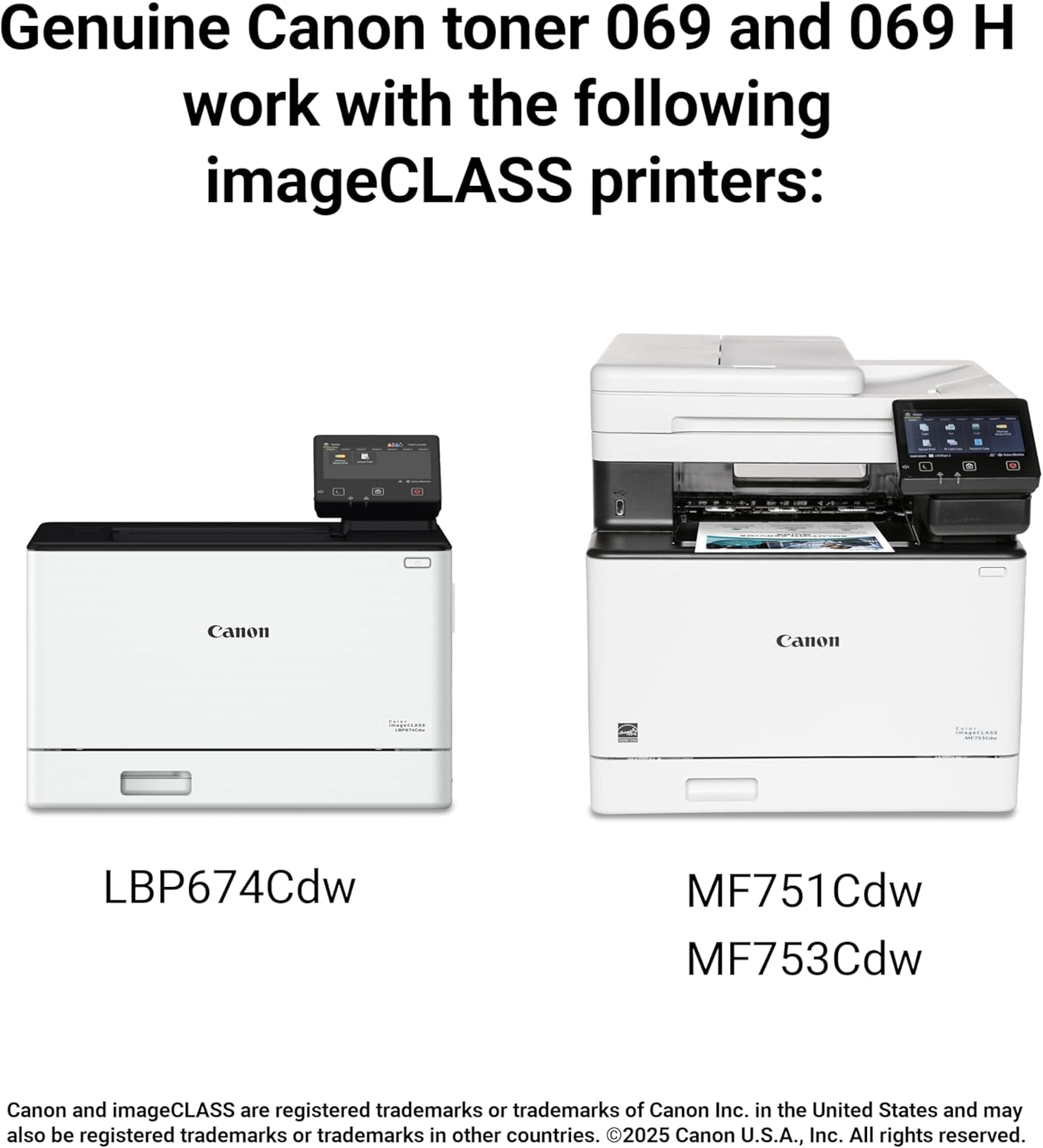 71WjYGUH3L._AC_SL1500_.jpg Canon Genuine 069 Cyan Toner Cartridge High Capacity Compatible with MF753Cdw, MF751Cdw, LBP674Cdw