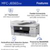 Brother INKvestment 6560 Wireless Color Inkjet All-in-One Printer with 11”x17” Capabilities and 2.7” Color Touchscreen | Includes Refresh Subscription Trial(1) (MFC-J6560DW) Brother INKvestment 6560 Wireless Color Inkjet All-in-One Printer with 11”x17” Capabilities and 2.7” Color Touchscreen | Includes Refresh Subscription Trial(1) (MFC-J6560DW)