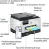 HP OfficeJet Pro 9135 Wireless All-in-One Color Inkjet Printer, Print, Scan, Copy, Fax, ADF, Duplex Print/scan, Best-for-Office, 3 Month Trial of Instant Ink Included, AI-Capable (C2WM0A)