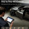 TOPDON ONE Bidirectional Scan Tool, 10.1" OBD2 Scanner with J2534 Pass-Thru and ECU Coding, Over 50 Resets, Topology Mapping Car Diagnostic Tool for All Vehicles