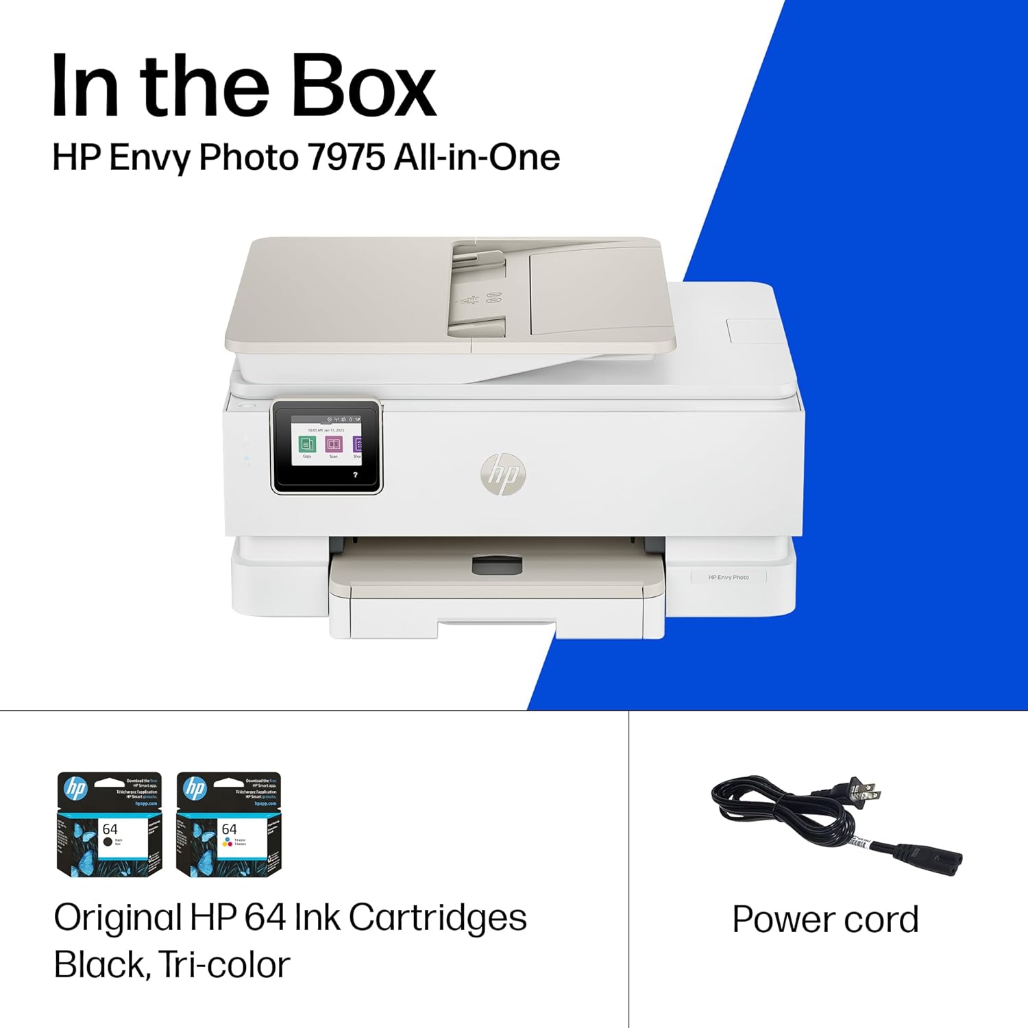 71aEPP-DUyL._AC_SL1500_.jpg HP Envy Photo 7975 Wireless Color Inkjet Photo Printer, Print, scan, Copy, Easy Setup, Mobile Printing, Best-for-Home, 3 Month Instant Ink Trial Included, AI-Enabled (B63K3A)