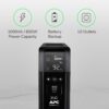 APC UPS Back-UPS Pro 1000VA Sinewave UPS, 600W Battery Backup & Surge Protector, AVR, 10 Outlets, LCD, USB-C & USB-A Charging Ports, BR1000MS Uninterruptible Power Supply for Computers, Electronics