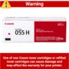 Canon Genuine 055 Magenta Toner Cartridge High Capacity Compatible with LBP664Cdw, MF741Cdw, MF743Cdw, MF745Cdw, MF746Cdw