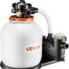 VEVOR FlashPure Sand Filter Pump, 16 in for Above Ground Pool, 1 HP 4400 GPH, Swimming Pool Filter System with Timer, 6X Faster Filtration with Media Installed, Leak-Resistant, Ready to Use Out of Box VEVOR FlashPure Sand Filter Pump, 16 in for Above Ground Pool, 1 HP 4400 GPH, Swimming Pool Filter System with Timer, 6X Faster Filtration with Media Installed, Leak-Resistant, Ready to Use Out of Box