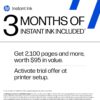HP Envy 6155 Wireless All-in-One Color Inkjet Printer, Print, Scan, Copy, Duplex Printing Best-for-Home, 3 Month Trial of Instant Ink Included, AI-Capable (C2WR7A) Portobello HP Envy 6155 Wireless All-in-One Color Inkjet Printer, Print, Scan, Copy, Duplex Printing Best-for-Home, 3 Month Trial of Instant Ink Included, AI-Capable (C2WR7A) Portobello